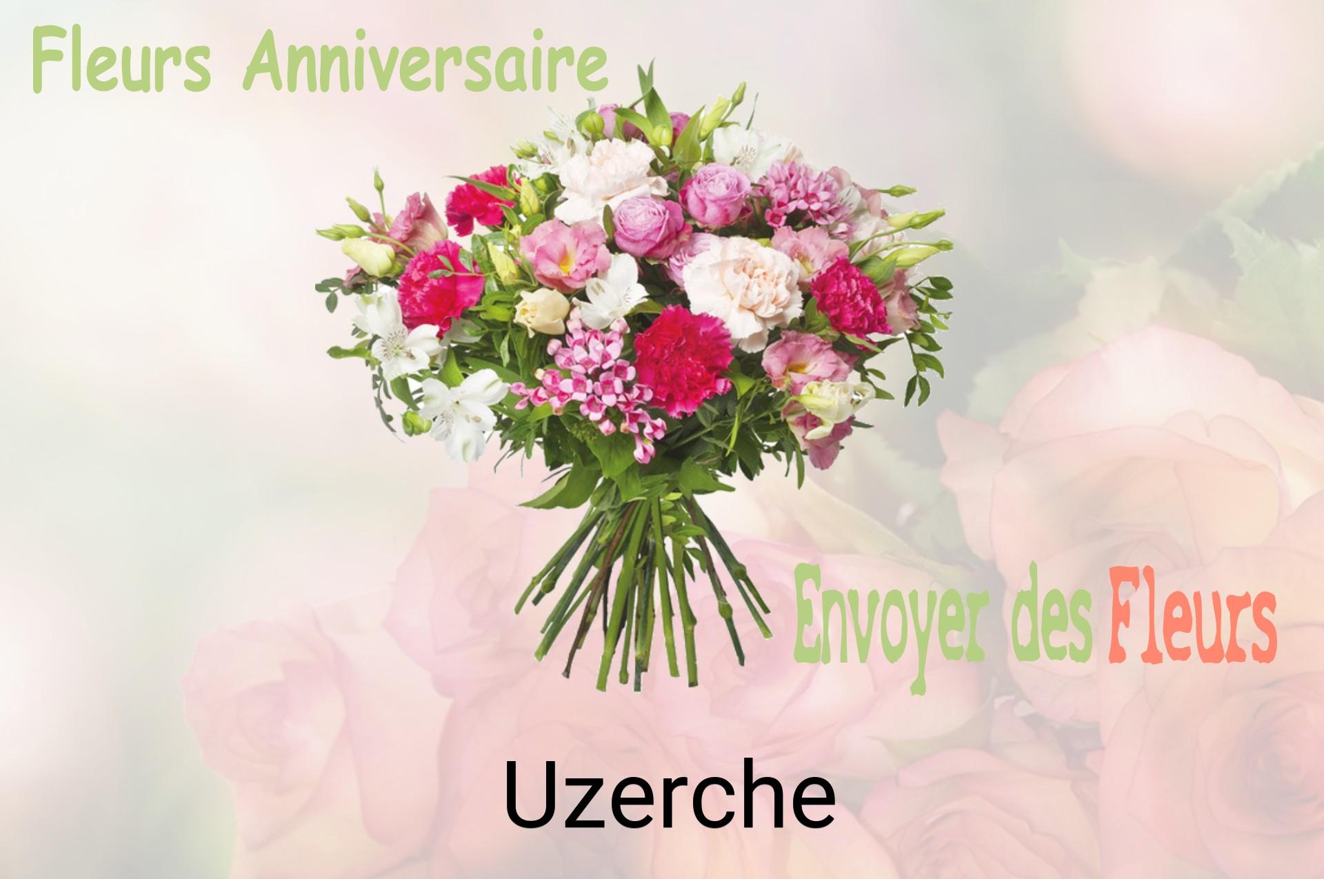 Bouquet de fleurs d’anniversaire livré à Uzerche